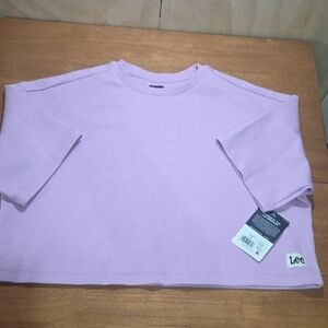 Lee Light Purple Cropped‎ Top